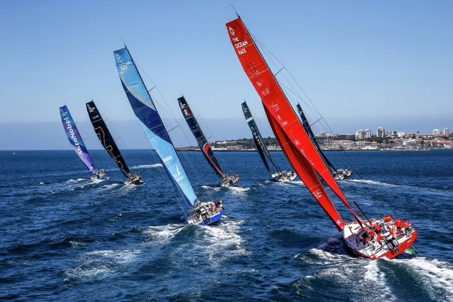 Teams prepared for today's winner-take-all coastal race finale in Genova
