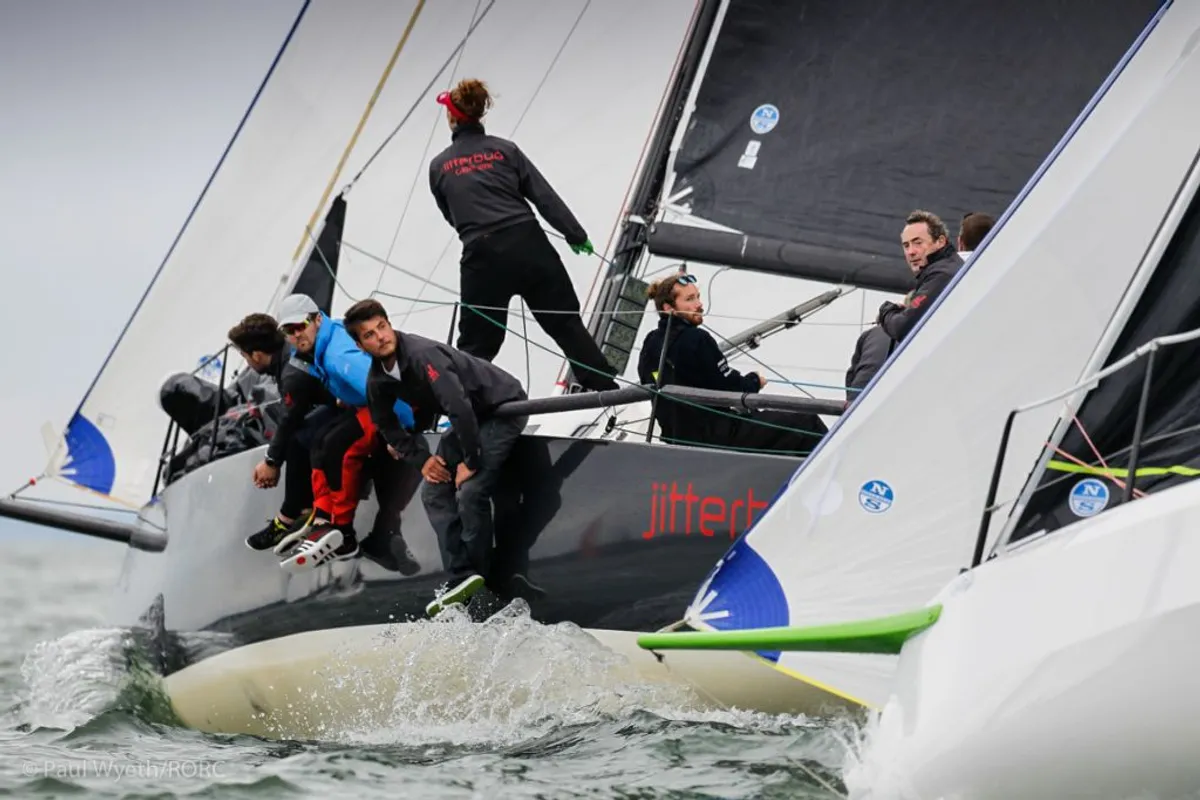 Second day of racing in the Solent for RORC IRC National Championship