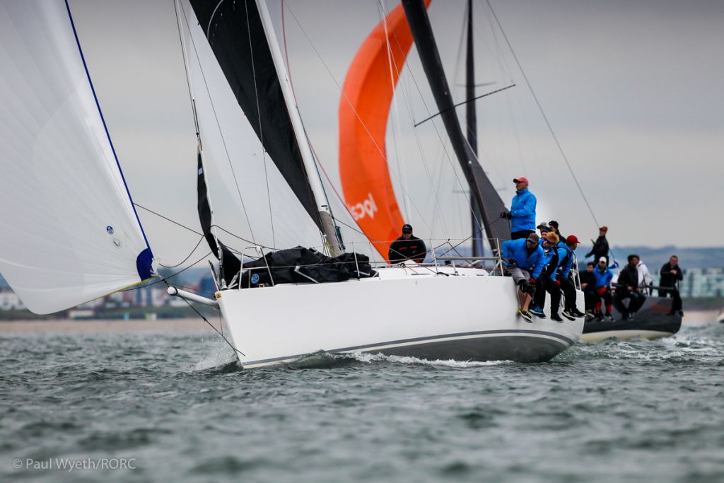 Black Dog lifts the IRC National Championship Trophy