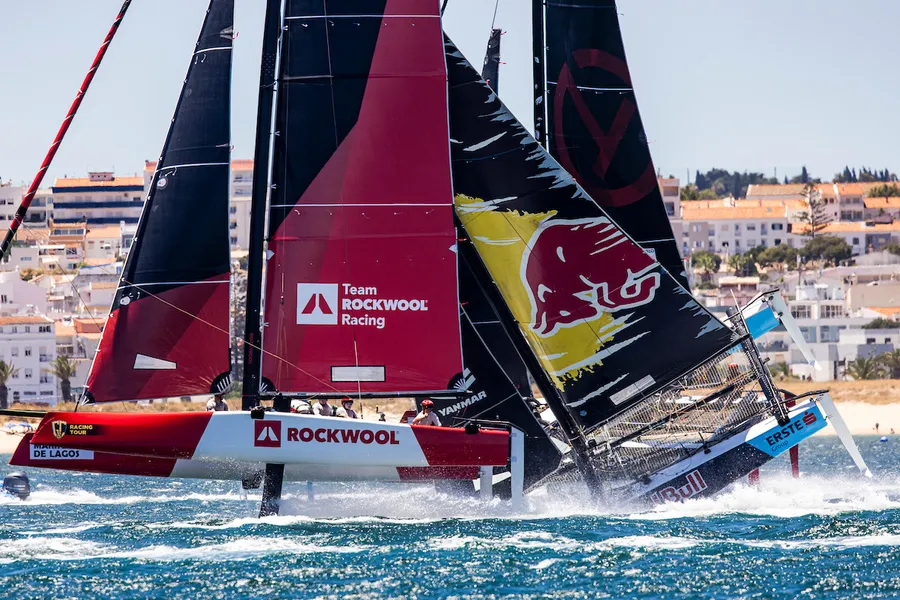 Alinghi victorious in Lagos Cup, Red Bull second despite dramatic capsize