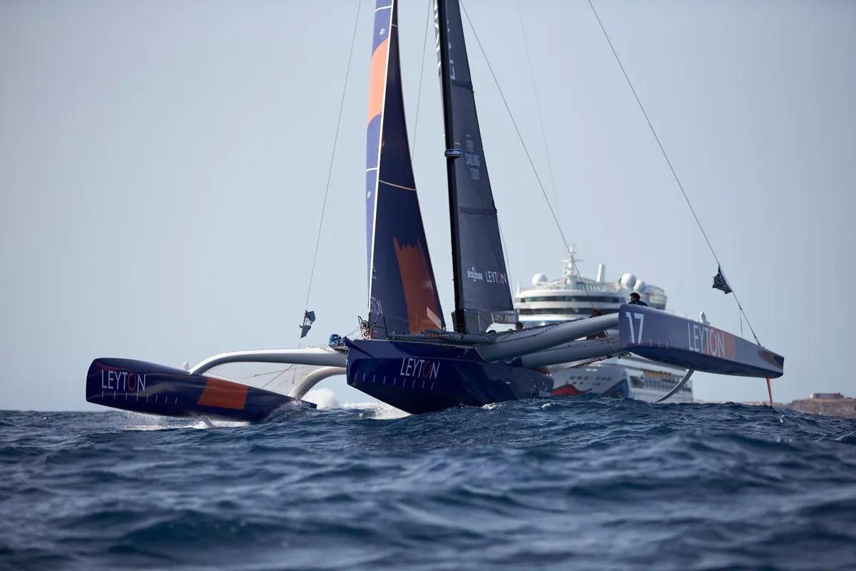  Gran Canaria delivers fantastic stage for Ocean Fifty trimarans 