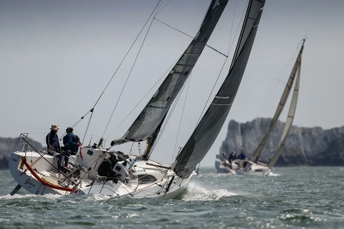 130 boats for the 2021 RORC Cowes-Dinard-St Malo Race