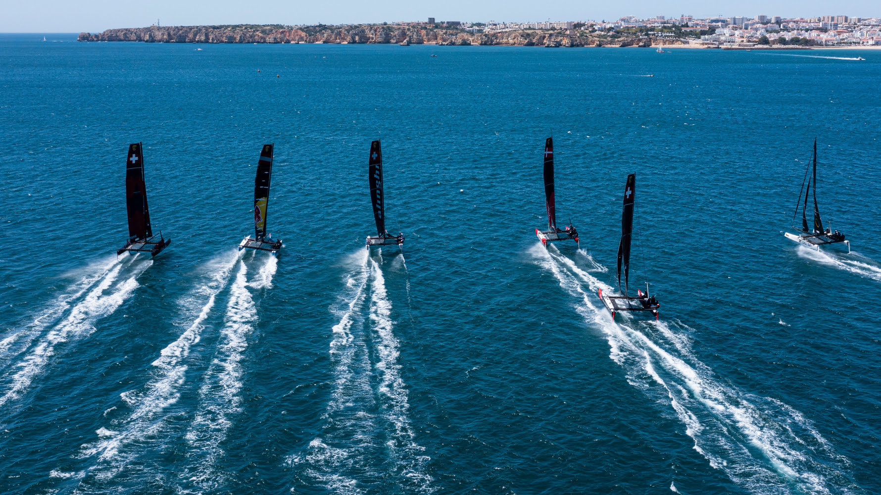 Wind and sea conditions limit GC32 Lagos Cup action on day 2
