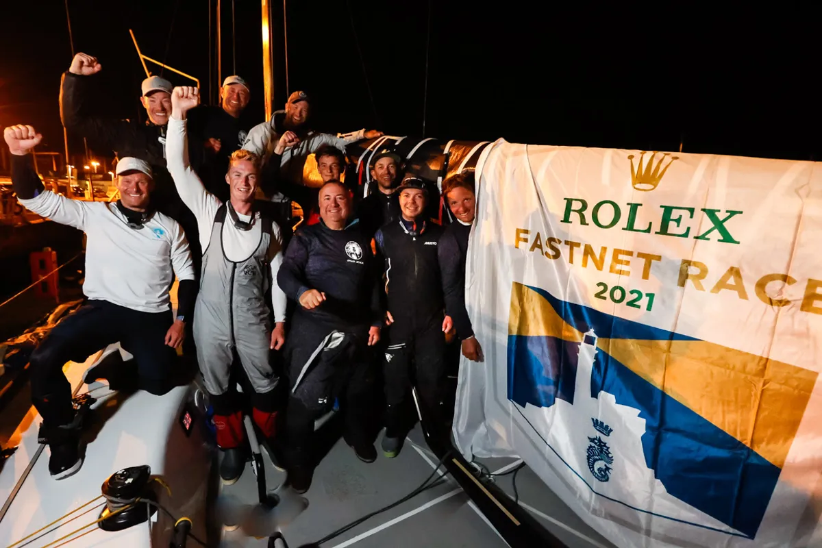 RORC Commodore James Neville first home in IRC One