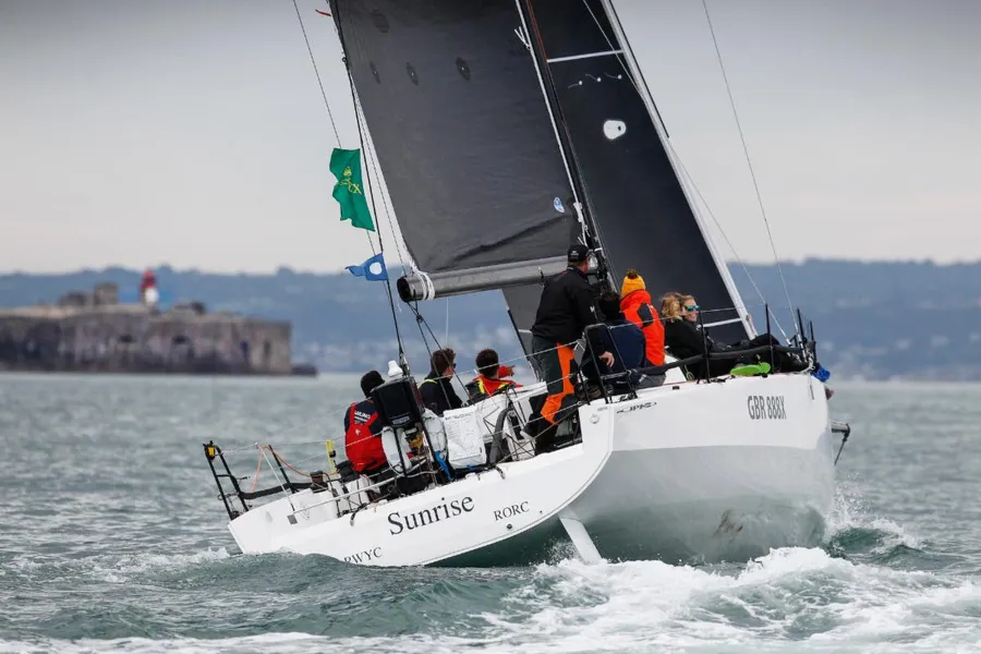 Fastnet IRC Two victory for Tom Kneen and his young team on Sunrise
