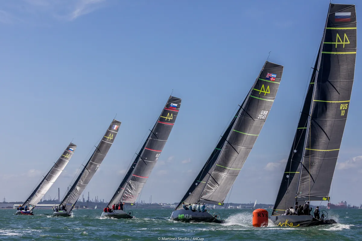 Aleph wins flat out race to the 44Cup Cowes finish