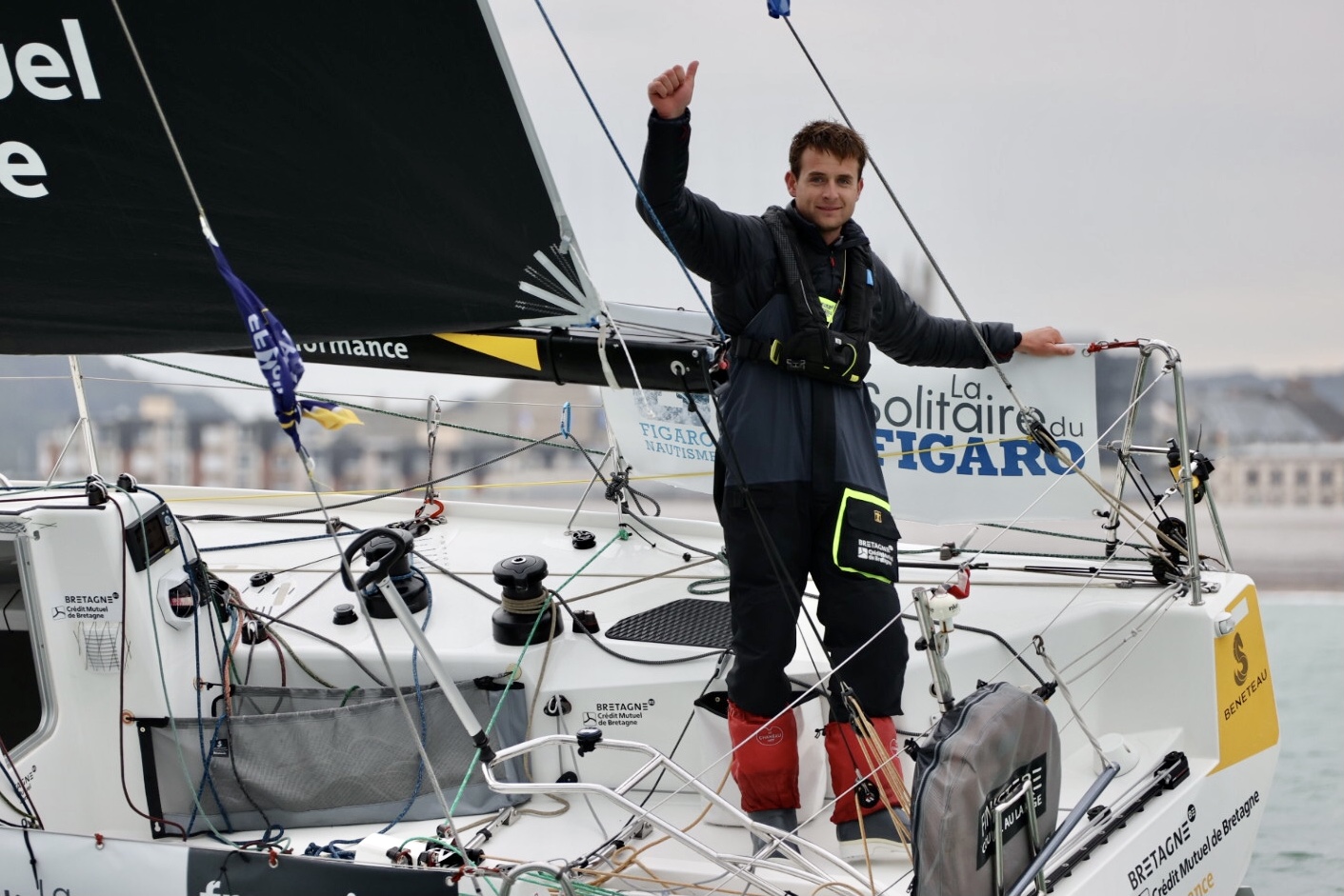 Pierre Quiroga & MACIF 2019 win second stage of La Solitaire du Figaro