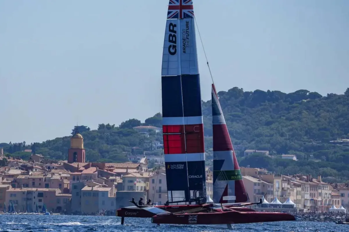  Mixed results for Team GB on opening day of the France Sail Grand Prix