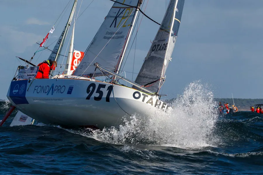 Mini Transat Tuesday Review: One front, two tactical options