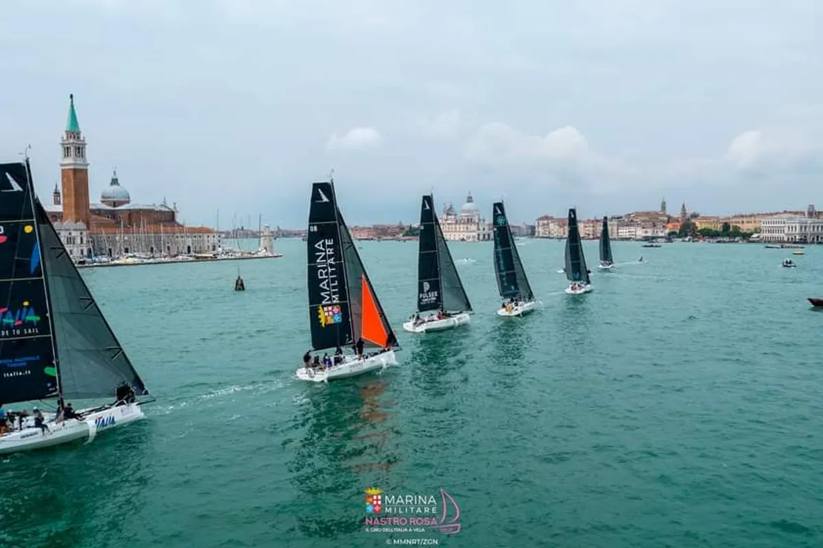 Marina Militare Nastro Rosa Tour concludes in Venice