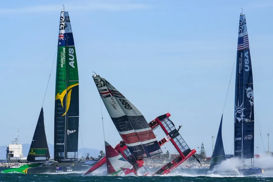 Australia wins Sail Grand Prix on a dramatic day in Cadiz