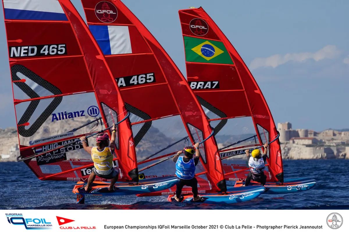 iQFOIL European Championships concludes Day 6 in Marseille