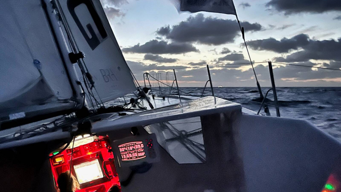 A night of patience and nerves for Transat Jacques Vabre competitors