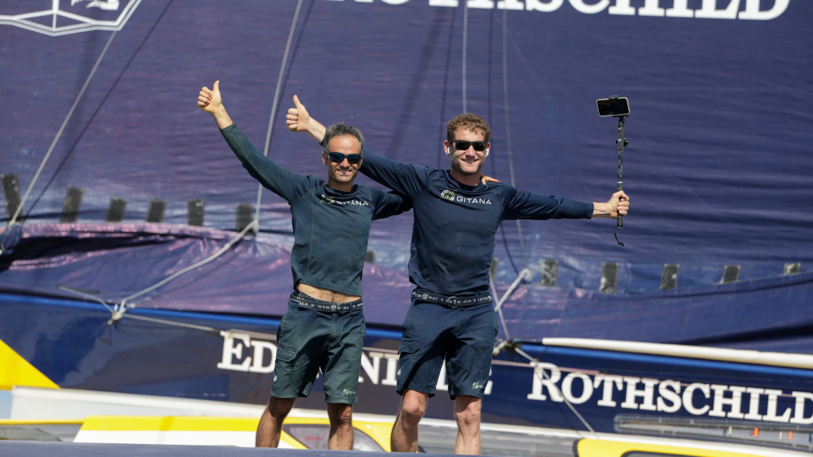 Maxi Edmond de Rothschild wins Ultime class title of 15th Transat Jacques Vabre