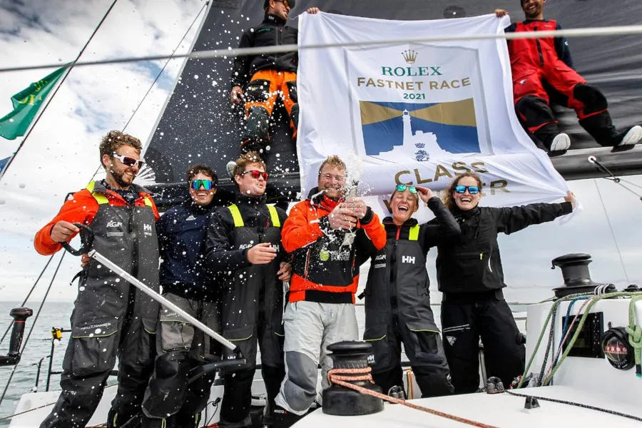 Tom Kneen’s JPK 1180 Sunrise is the star of the RORC Oscars