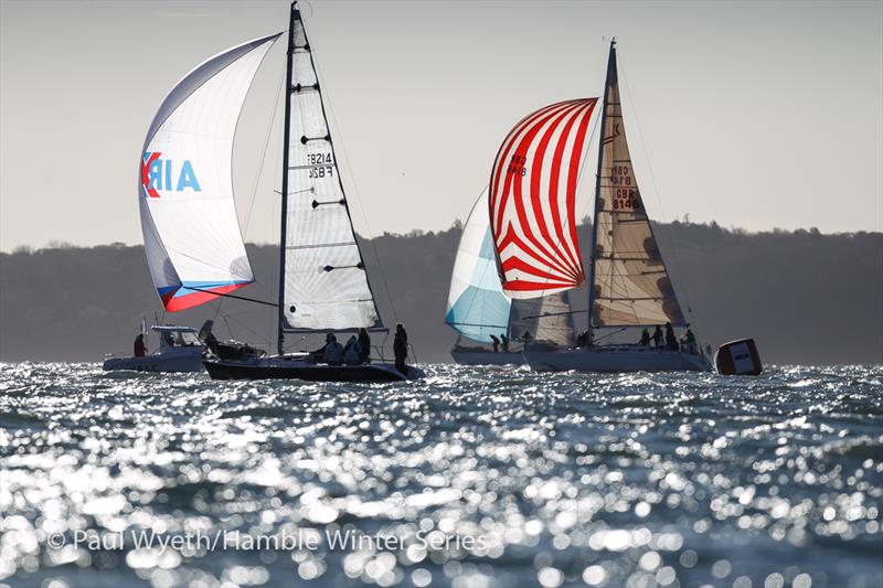 HYS Hamble Winter Series Race Week 8 Review