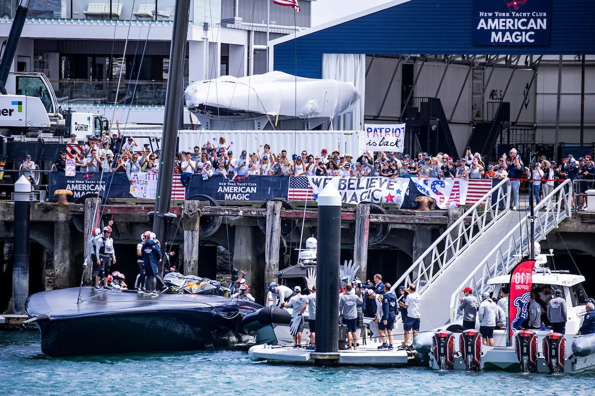American Magic will represent the NYYC in the America's Cup