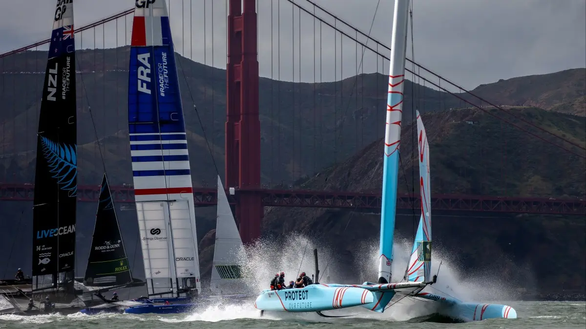 Strong end to season for Great Britain SailGP Team in San Francisco