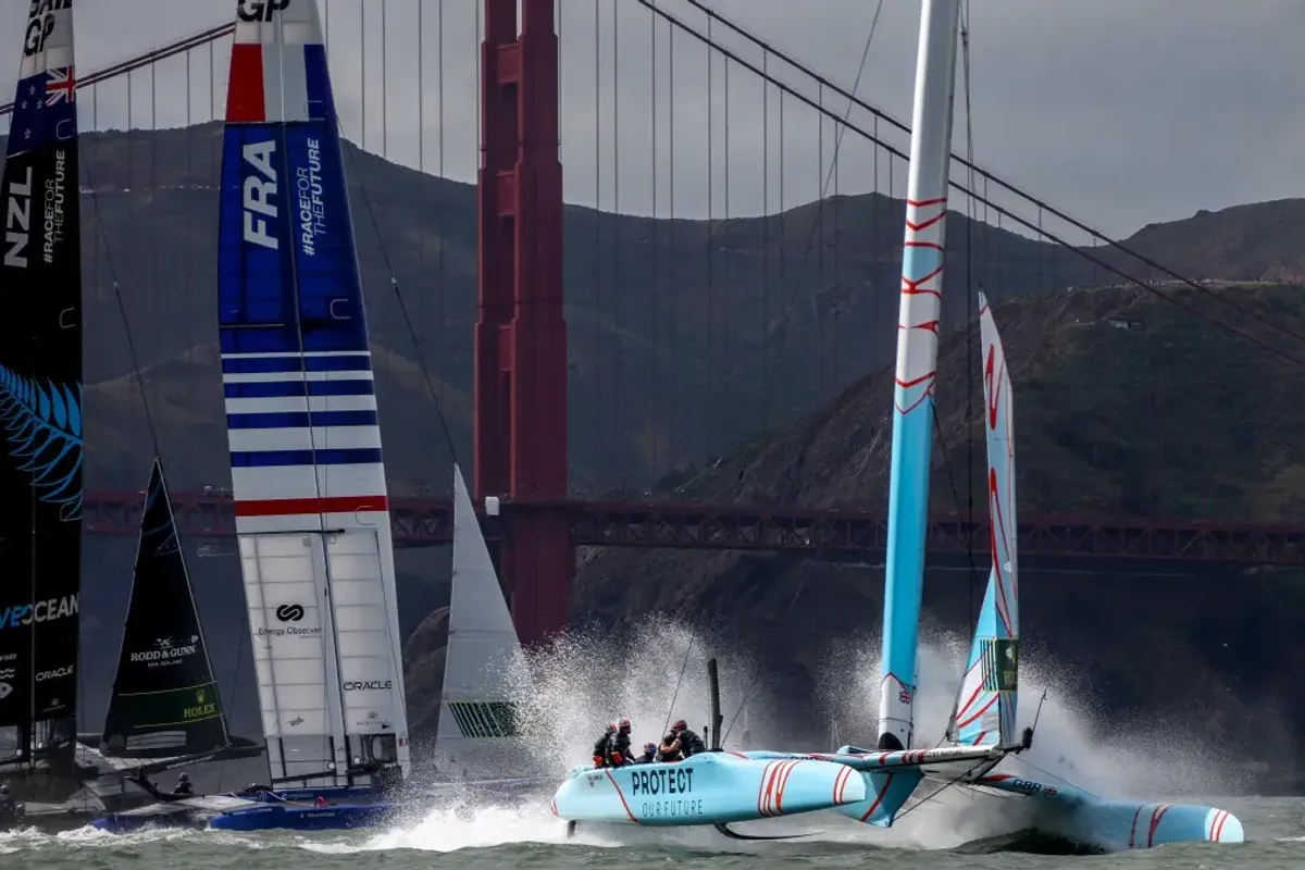Strong end to season for Great Britain SailGP Team in San Francisco