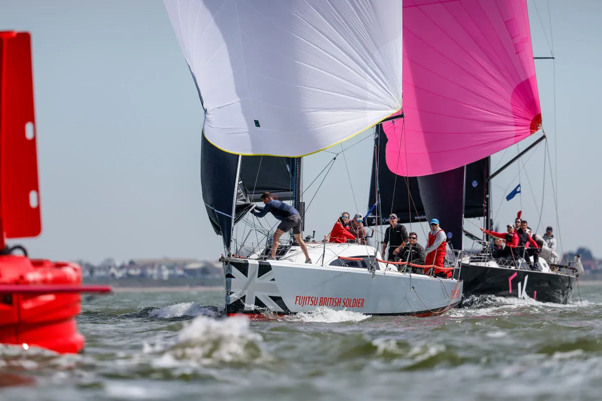 Classic Solent conditions for Sunday finale of the RORC Easter Challenge