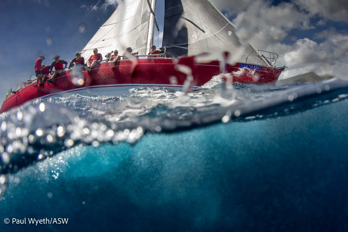Stunning conditions for Antigua Sailing Week Race Day 2, video