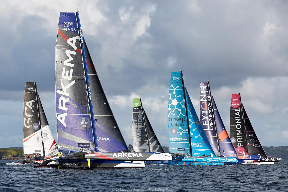 Curtain lifts on season 2 of the Pro Sailing Tour
