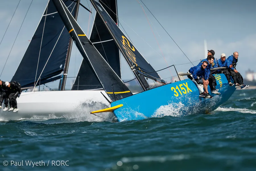 Fast, furious & close racing at the RORC Vice Admiral’s Cup: Day 1