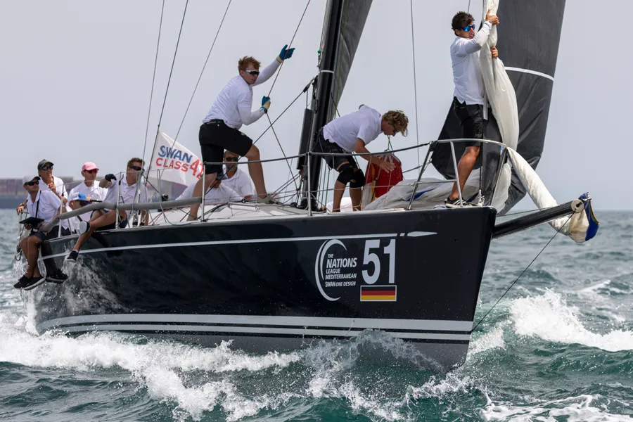 Final practice raises the curtain on Swan One Design Worlds at Valencia