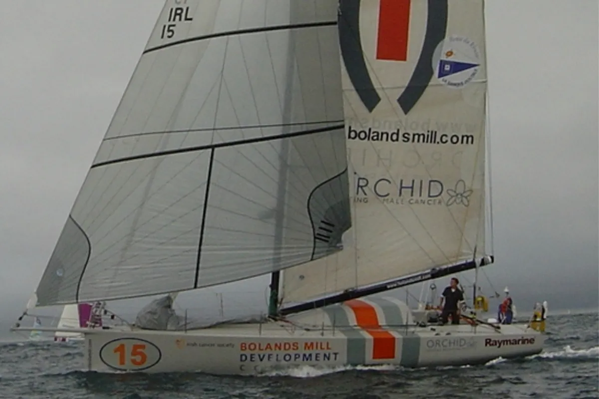 American David Linger's Class40 makes it 51 for Global Solo Challenge