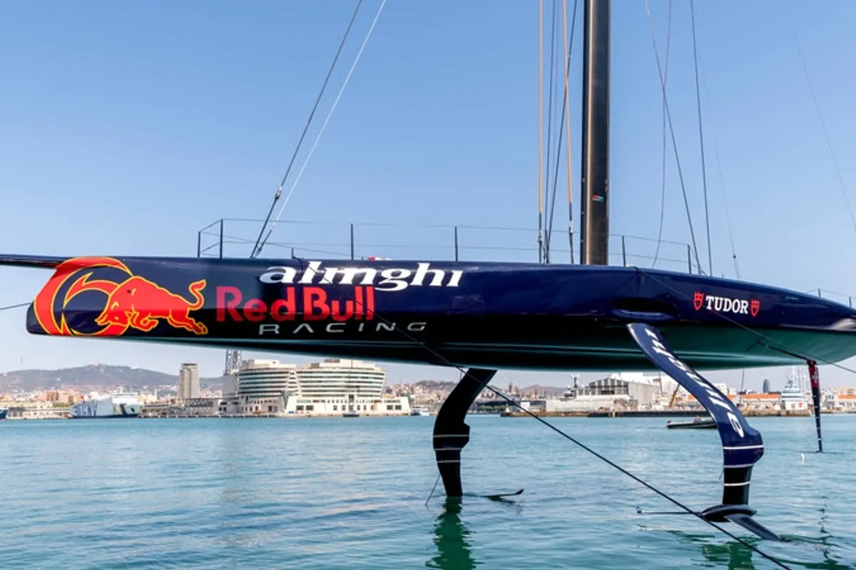 America's Cup: Alinghi Red Bull Racing Christened and Ready to Fly 