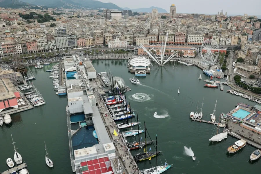 Genova welcomes The Ocean Race