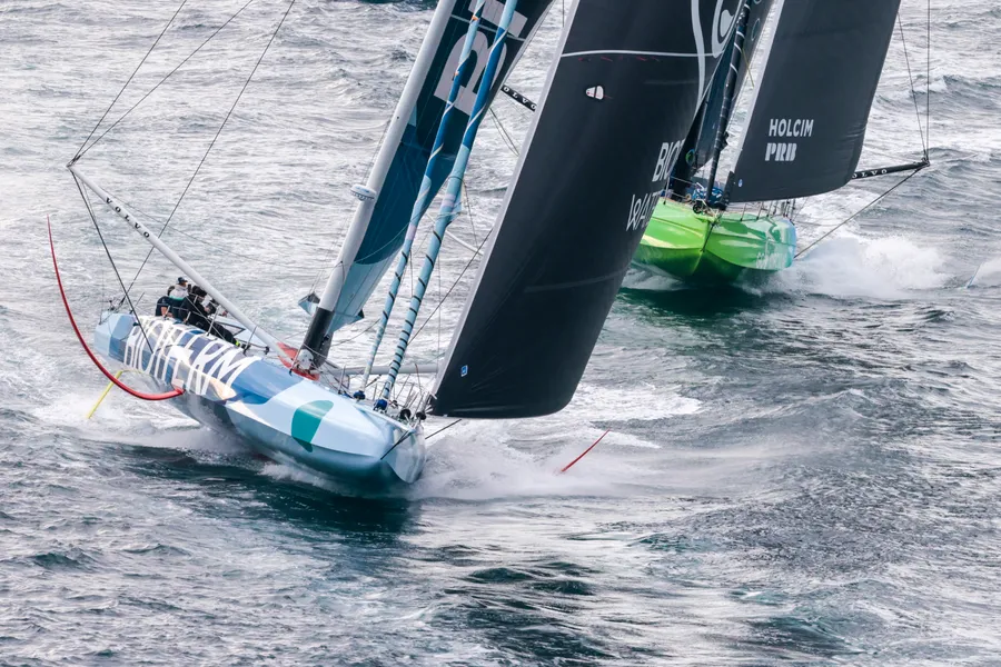 Malizia &  WindWhisper score top points on  Ocean Race weekend in Alicante