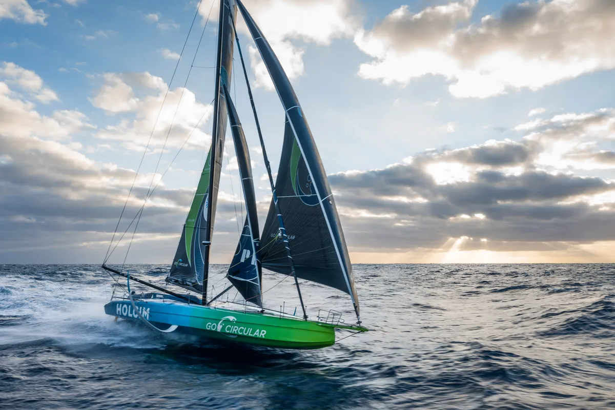 Holcim-PRB  leads Ocean Race IMOCA fleet sailing fast towards Cabo Verde