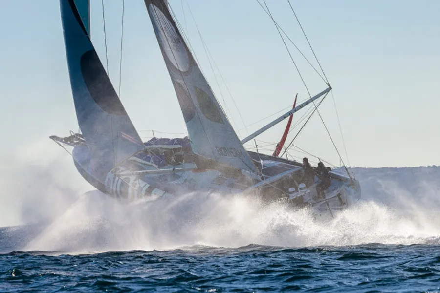 The Ocean Race:  duelling through the Straits
