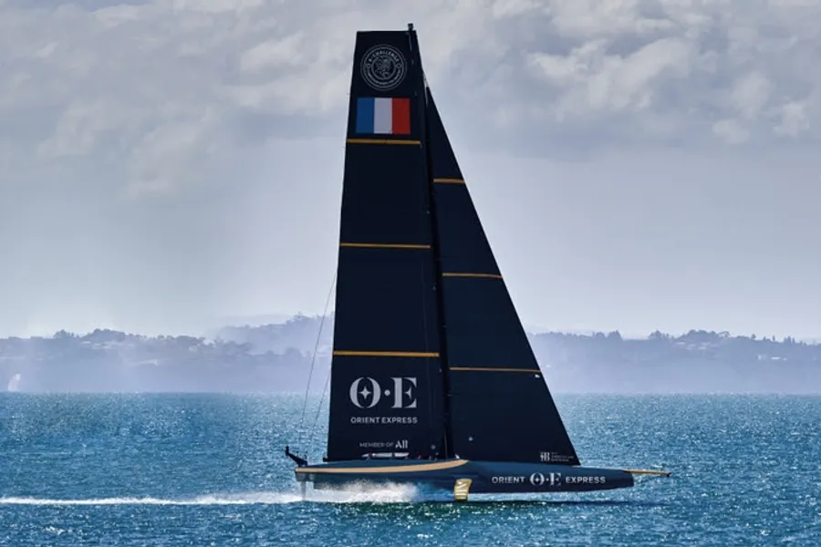 French America's Cup challenger named Orient Express Team