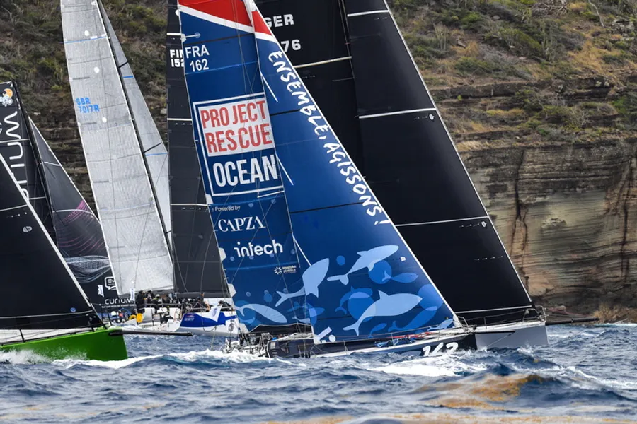Close racing on Day 3 of the RORC Caribbean 600