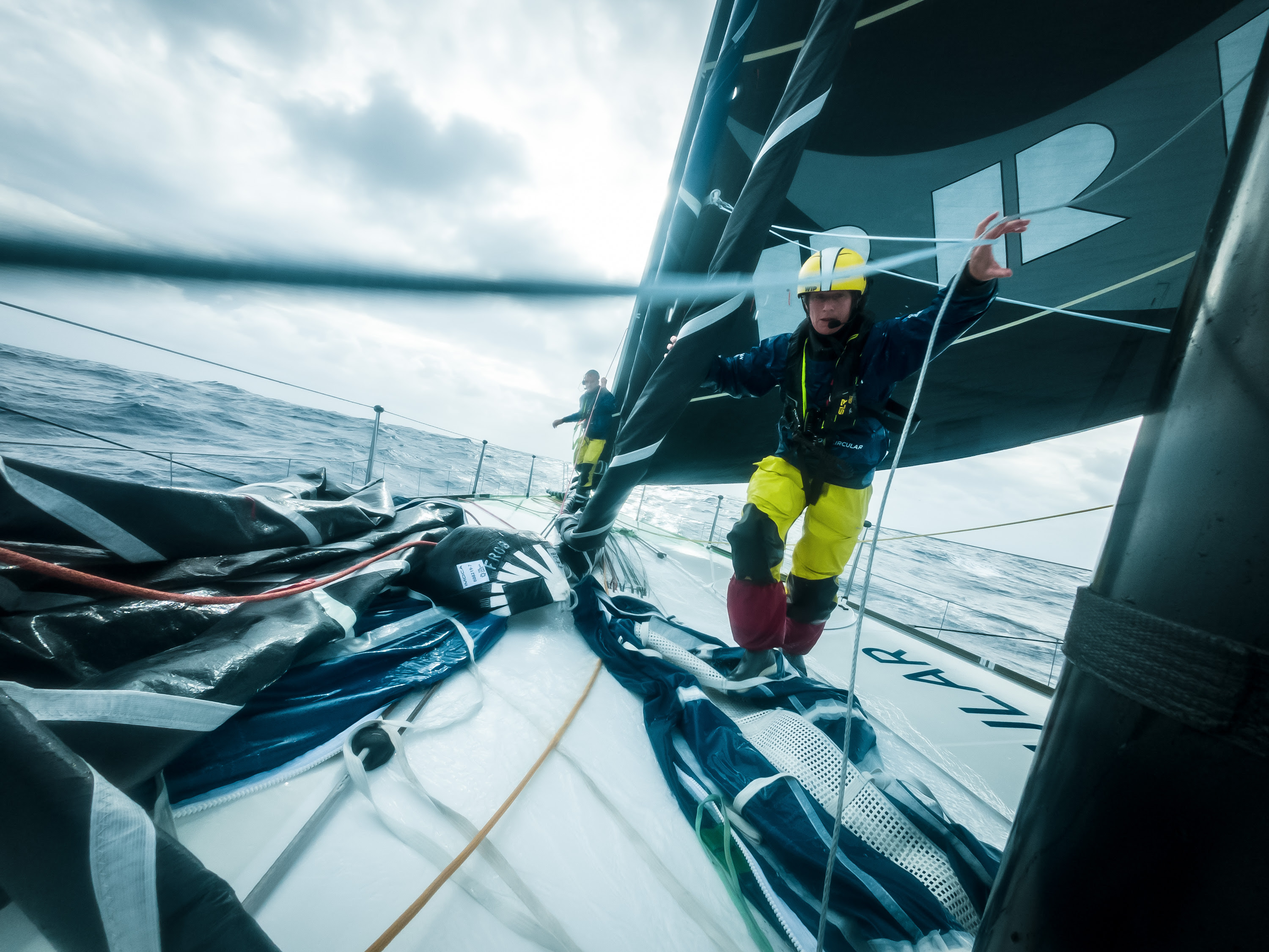 The Ocean Race IMOCA sailors facing up to tough challenges