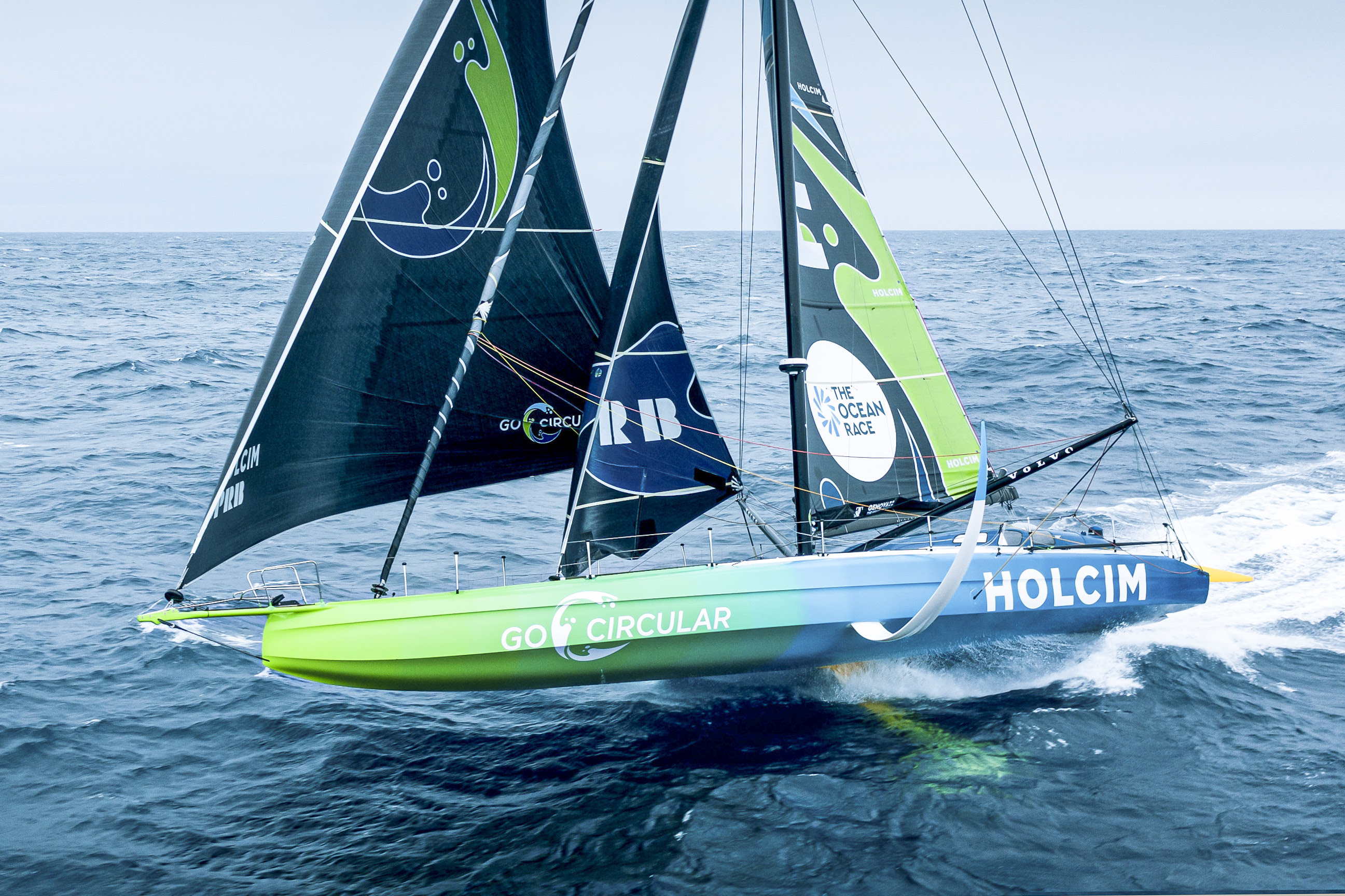  Team Holcim-PRB scores maximum points at Ocean Race leg 3 scoring gate