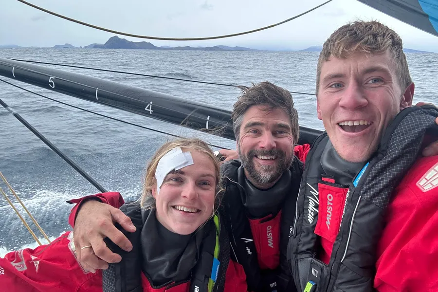 Boris Herrmann's Team Malizia lead Ocean Race fleet around Cape Horn