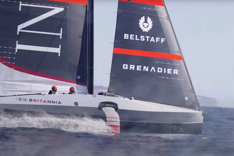 INEOS Britannia: T6 back on the water, video