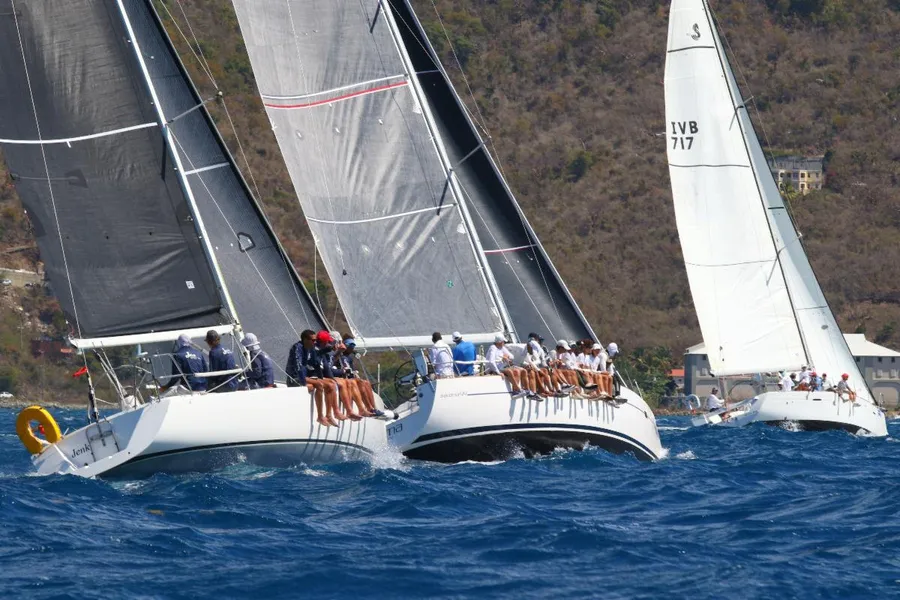 Perfect sailing conditions for BVI Spring Regatta & Sailing Festival 