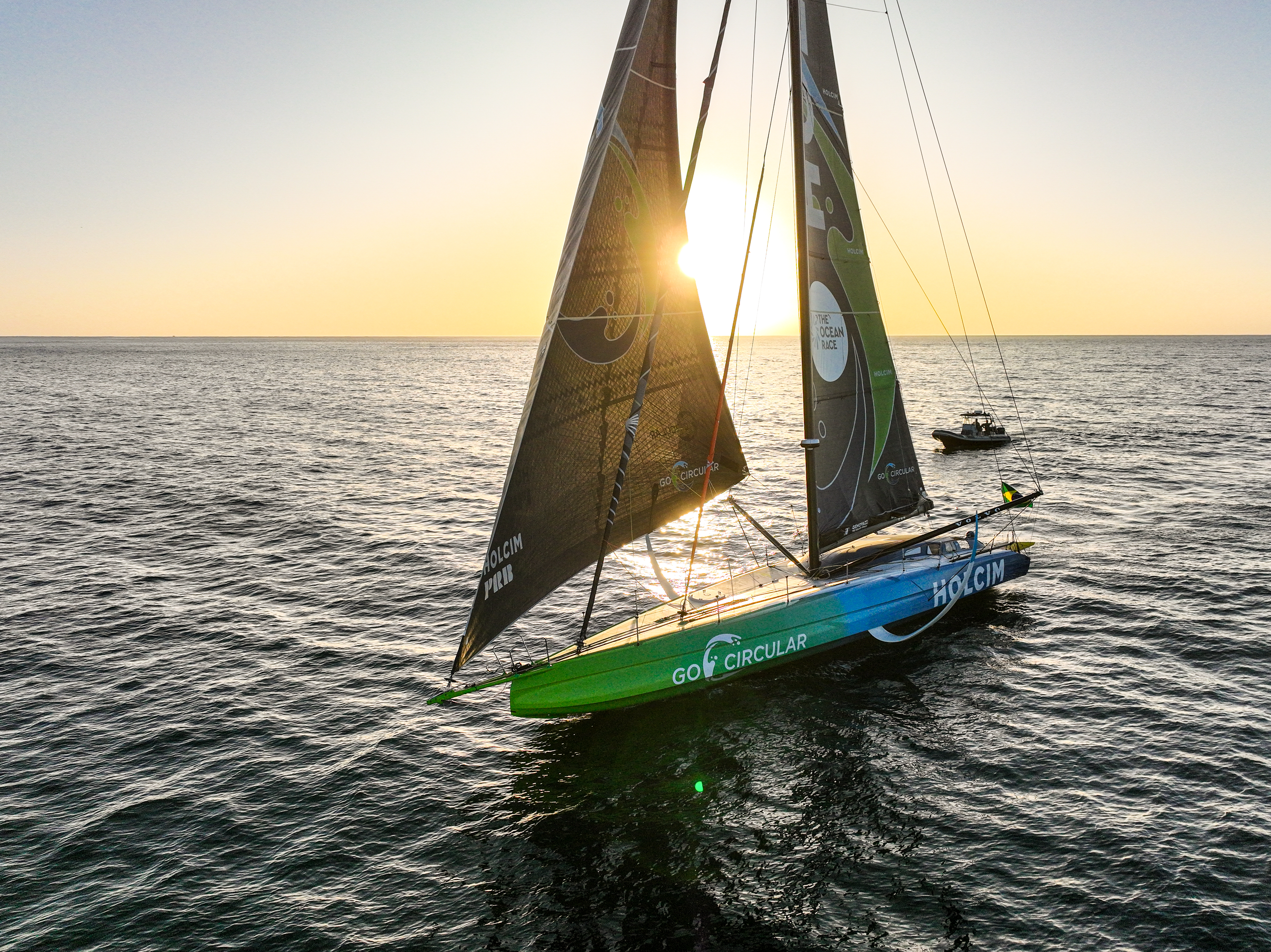 Team Holcim-PRB retain overall Ocean Race lead