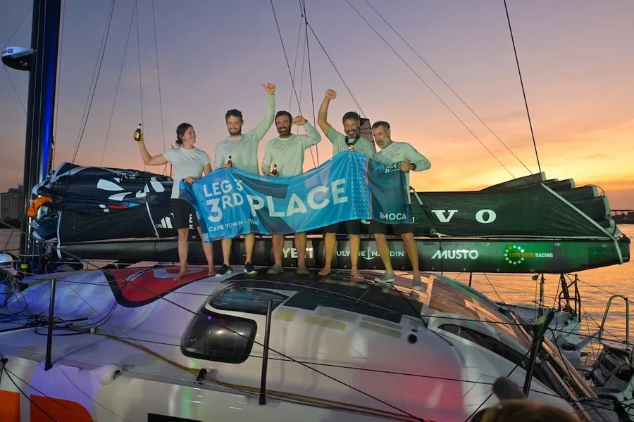 11th Hour Racing Team completes The Ocean Race podium