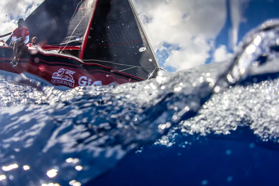 Solid trade winds over 15 knots  for Day 3 of Antigua Sailing Week
