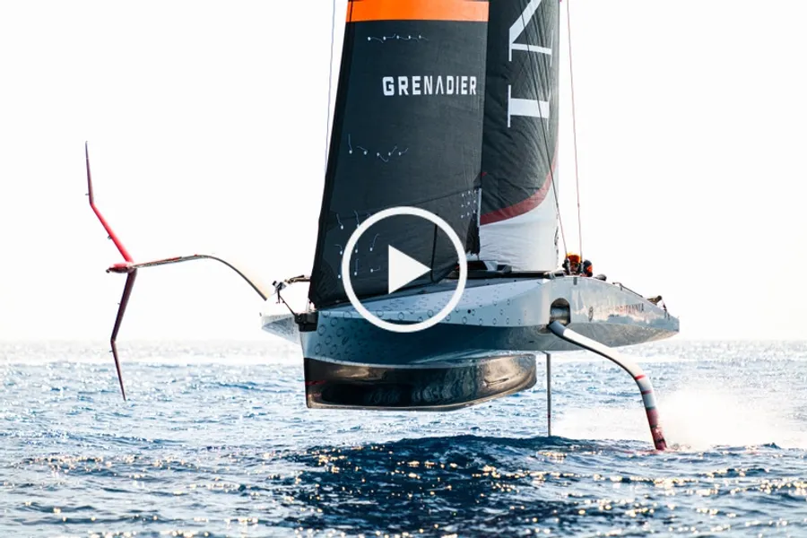 Big month both on and off the water for America's Cup teams, INEOS Britannia video