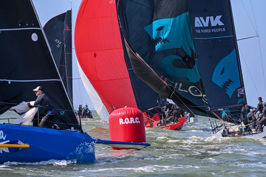 Close racing  Saturday for RORC Vice Admiral’s Cup