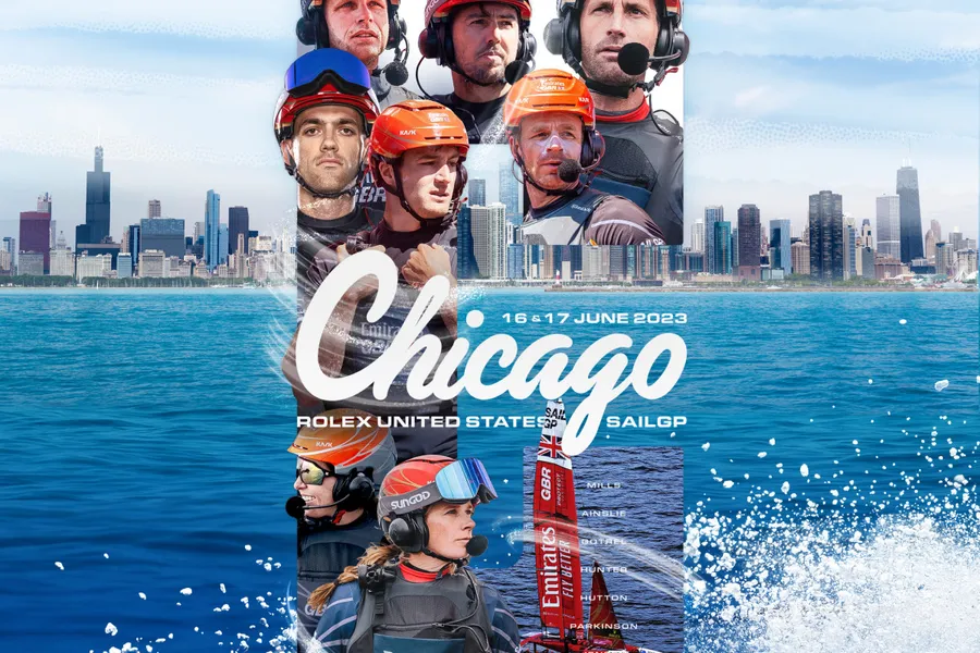 Chicago SailGP begins this weekend with first event of SailGP season 4.