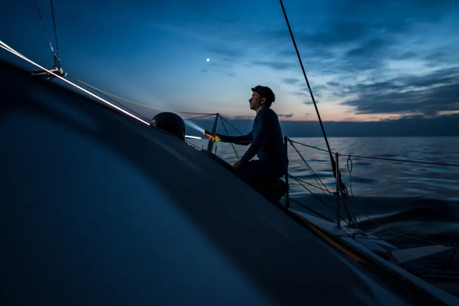 Ocean Race opening up as fleets begin to spread out crossing Bay of Biscay