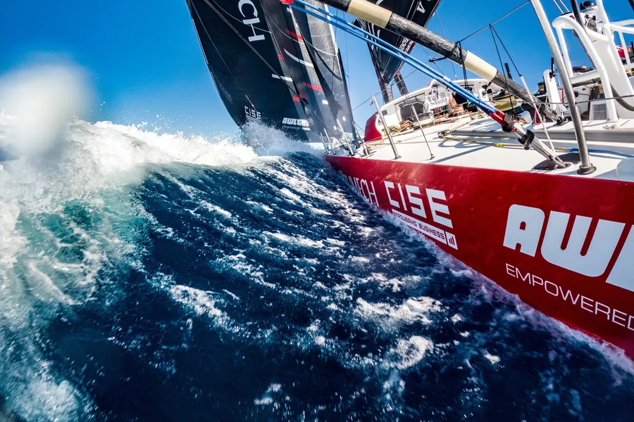 Ocean Race: Team Holcim-PRB leading IMOCAs into Med, WindWhisper roaring towards Genova