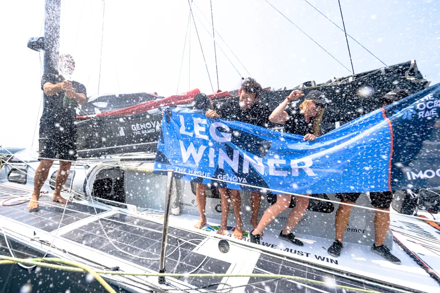 Team Malizia saves the best for last with a win in Leg 7 of The Ocean Race